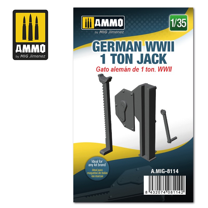 1/35 GERMAN WWII 1 TON JACK