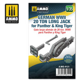 1/35 GERMAN WWII 20 TON LONG JACK FOR PANTHER & KING TIGER