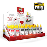 LUCKY VARNISH 60ML DISPLAY 32PCS