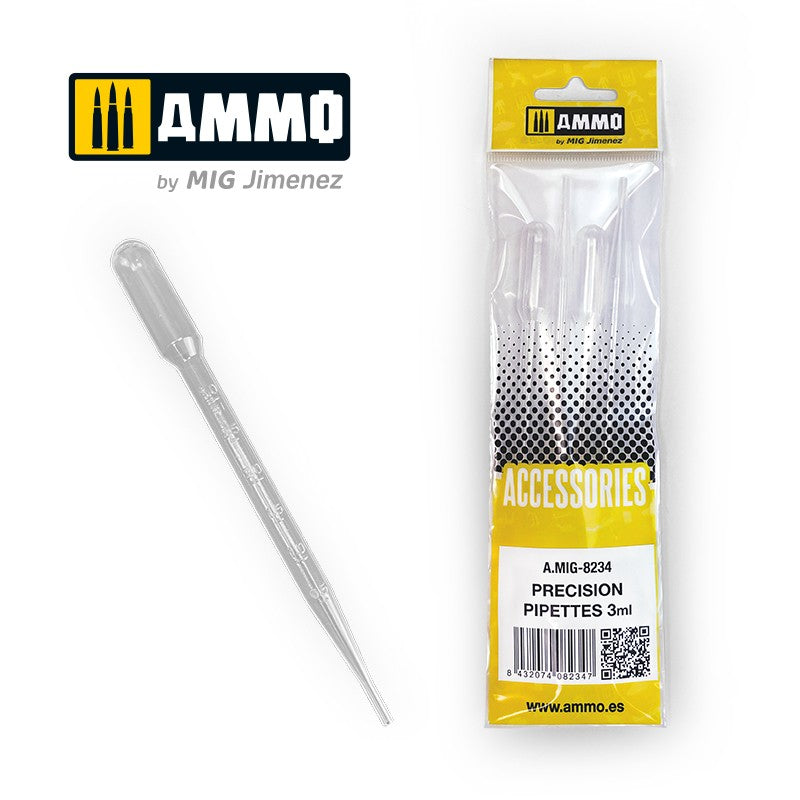 Large Pipettes 3mL 0.1 oz 4 pcs