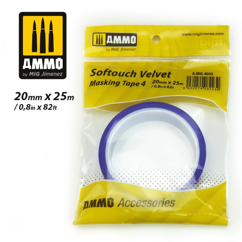 SOFT TOUCH MASKING TAPE 20MM