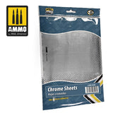 Self- adhesive chrome sheets 280X195MM