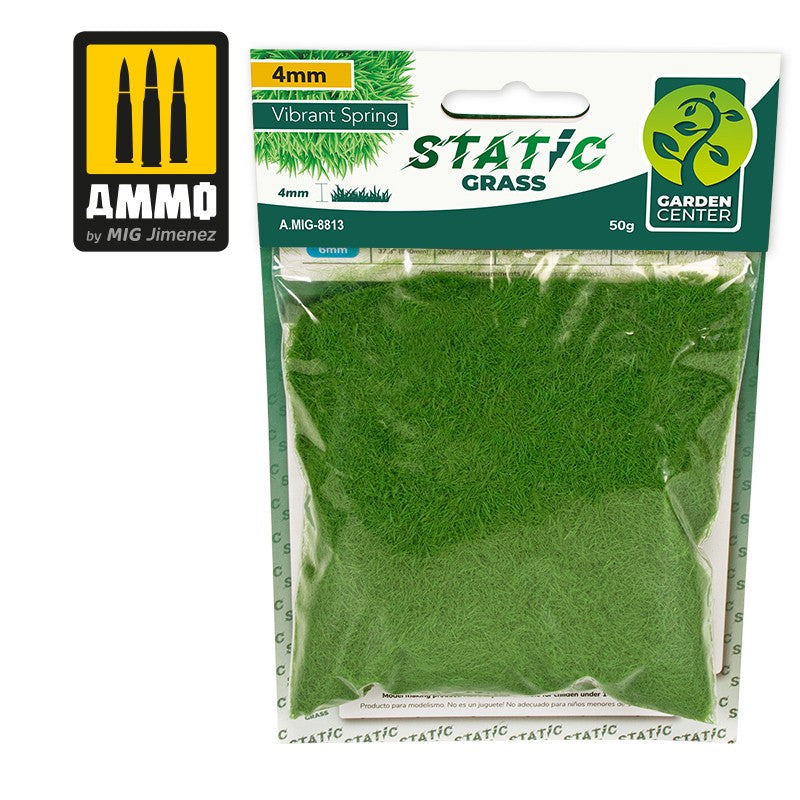STATIC GRASS VIBRANT SPRING 4 MM