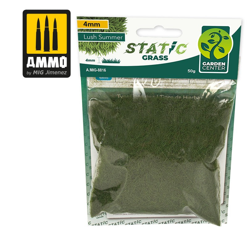 STATIC GRASS LUSH SUMMER 4 MM