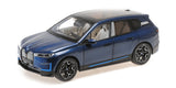 Minichamps Die Cast Collectables - 1:18 2022 BMW IX Blue Metallic