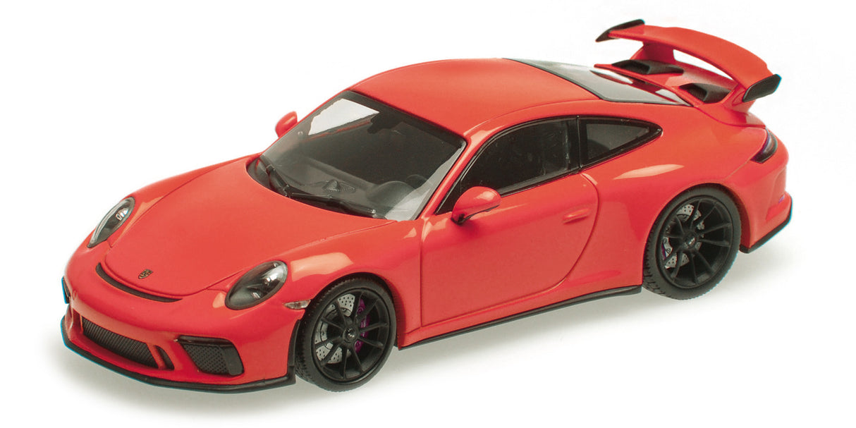 Minichamps Die Cast Collectables - 1:43 2017 Porsche 911 GT3 - 25 Years 911 GT3 Red
