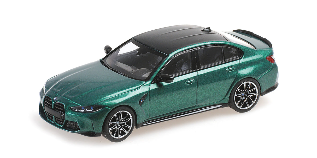 Minichamps Die Cast Collectables - 1:87 2020 BMW M3 Green Metallic
