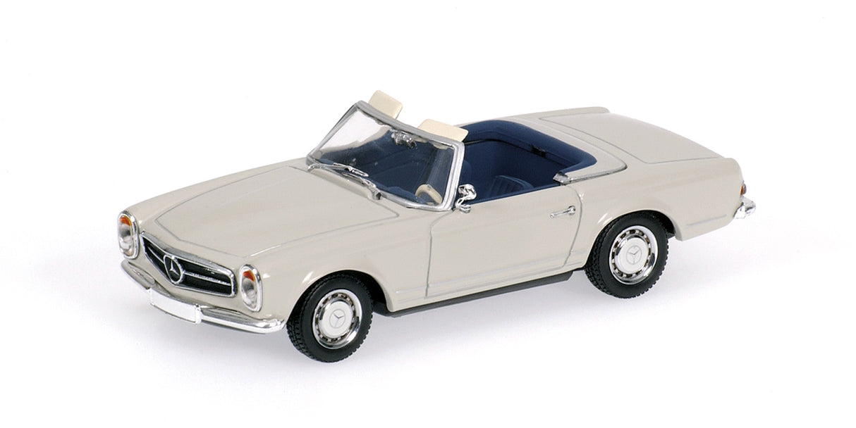 Minichamps Die Cast Collectables - 1:87 1968 Mercedes-Benz 280 SL White