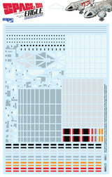 MPC Model Kits - SPACE:1999 Eagle Transporter Paneling Decals