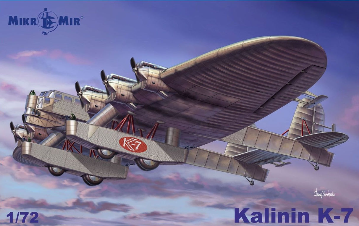 MikroMir 1/72 Kalinin K-7 Kit 72-015