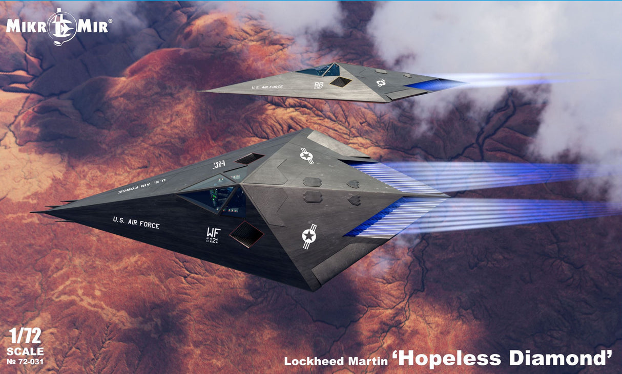 MIKR-MIR 1/72 Lockheed Martin hpeless Diamond Kit 72-031
