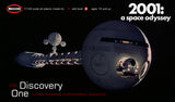 Moebius Models Model Kits - 1:144 2001: A Space Odyssey Discovery XD-1 Kit