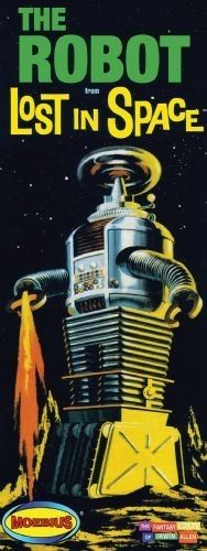 Moebius Models Model Kits - 1:25 Lost In Space Mini B9 Robot Kit MMK418