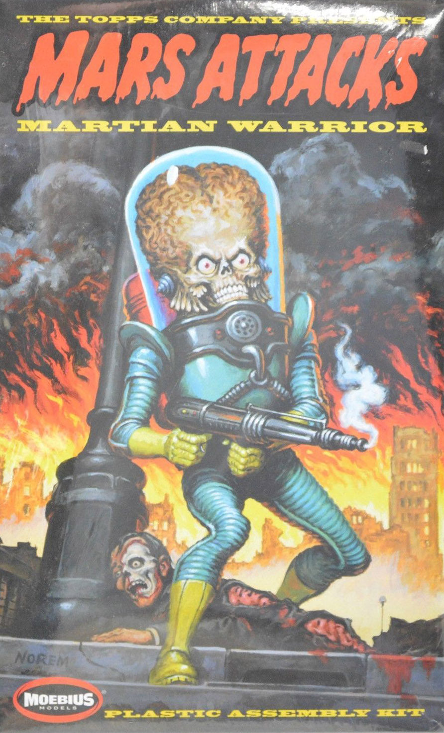 Moebius Models Model Kits - 1:8 Mars Attacks! Martian Figure Kit