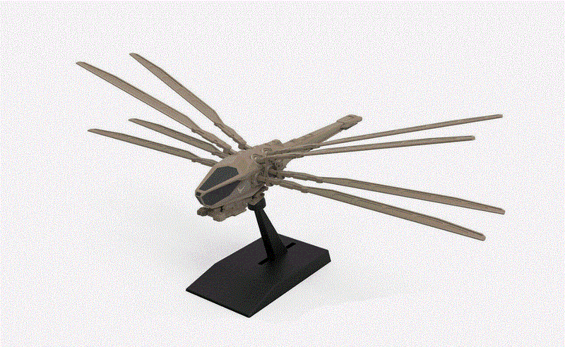 Meng Models MNGMMS-011 Dune: Atreides Ornithopter Plastic Model Kit MMS-011