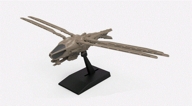 Meng Models MNGMMS-014 Dune: Harkonnen Ornithopter Plastic Model Kit MMS-014
