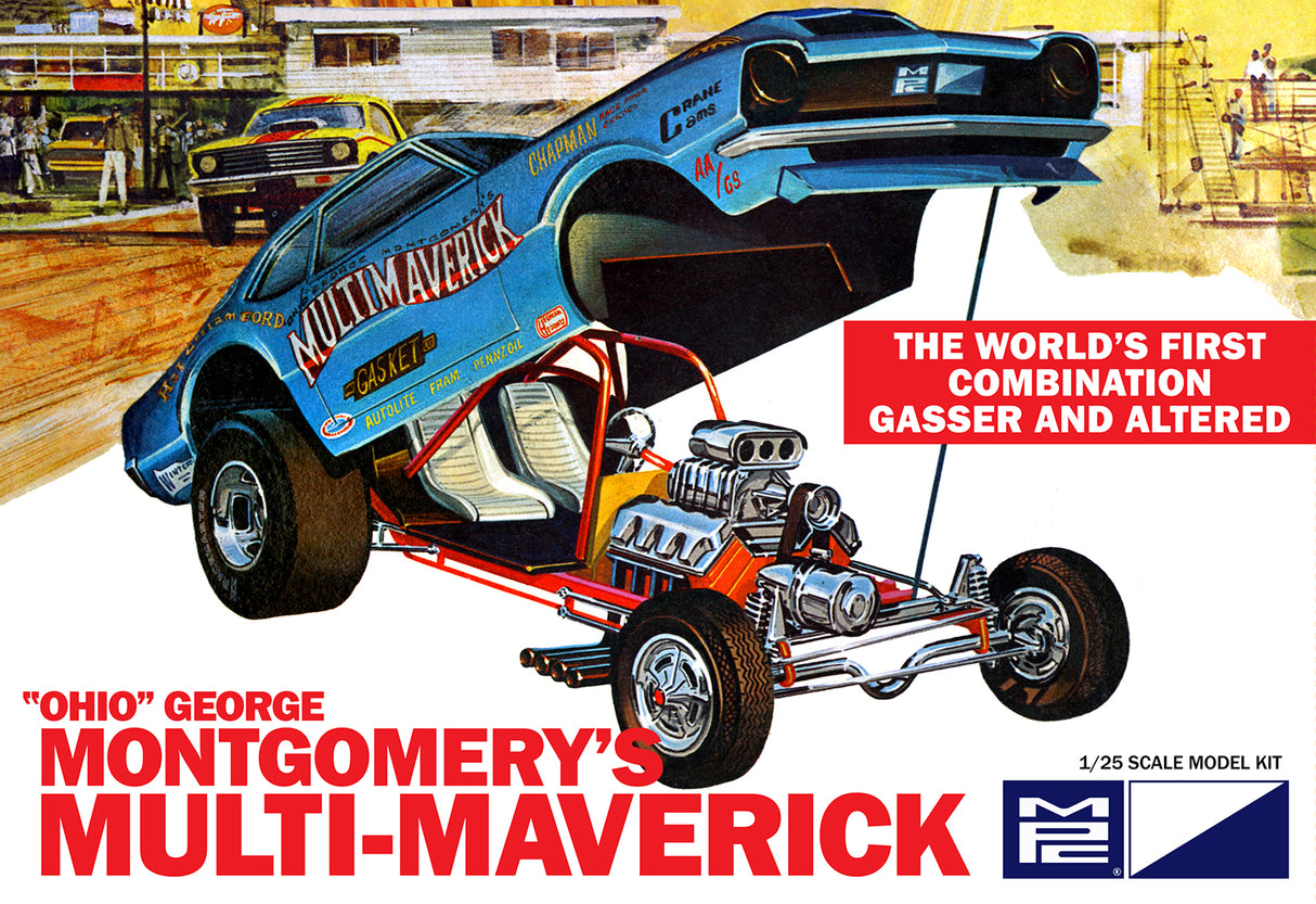 MPC Model Kits - 1:25 Multi Maverick Funny Car Kit