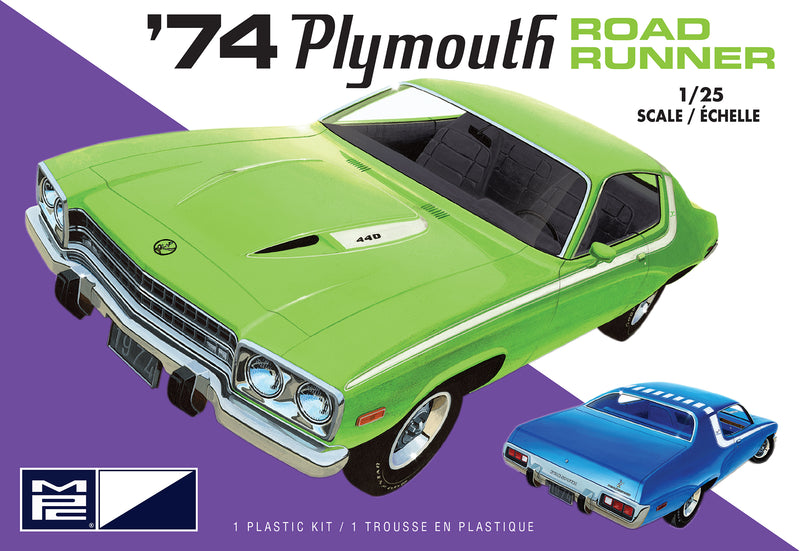 MPC 1:25 1974 Plymouth Road Runner Kit MPC920