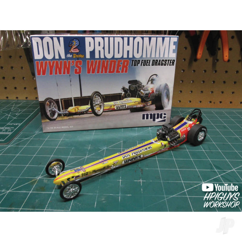 MPC 1/25 Don Snake Prudhomme Wynns Winder Dragster Kit