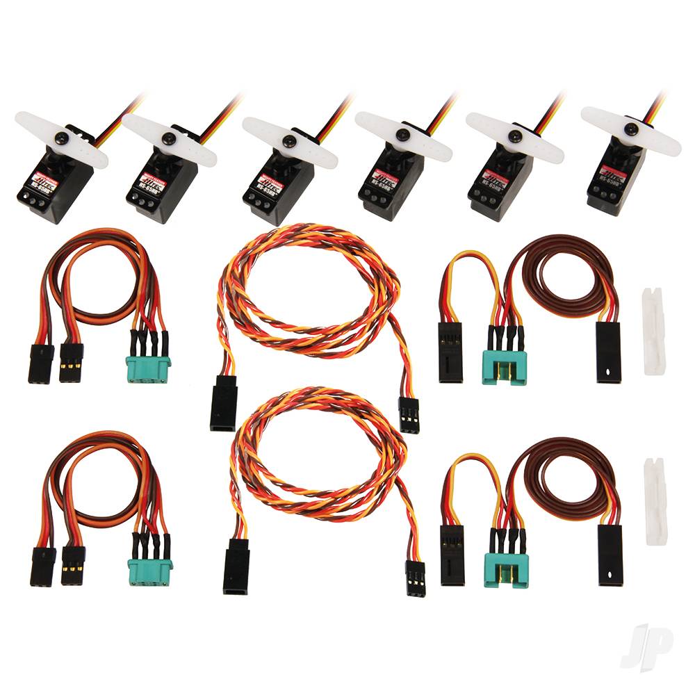 Complete Servo Set with Cables M6 / UNI LENTUS