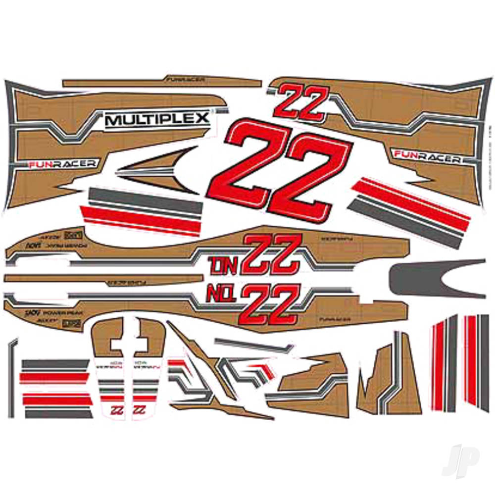 Decal FunRacer Bronze