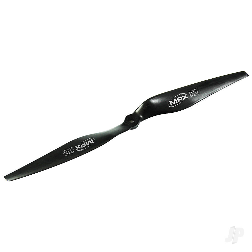 13x6 Black Electric Propeller