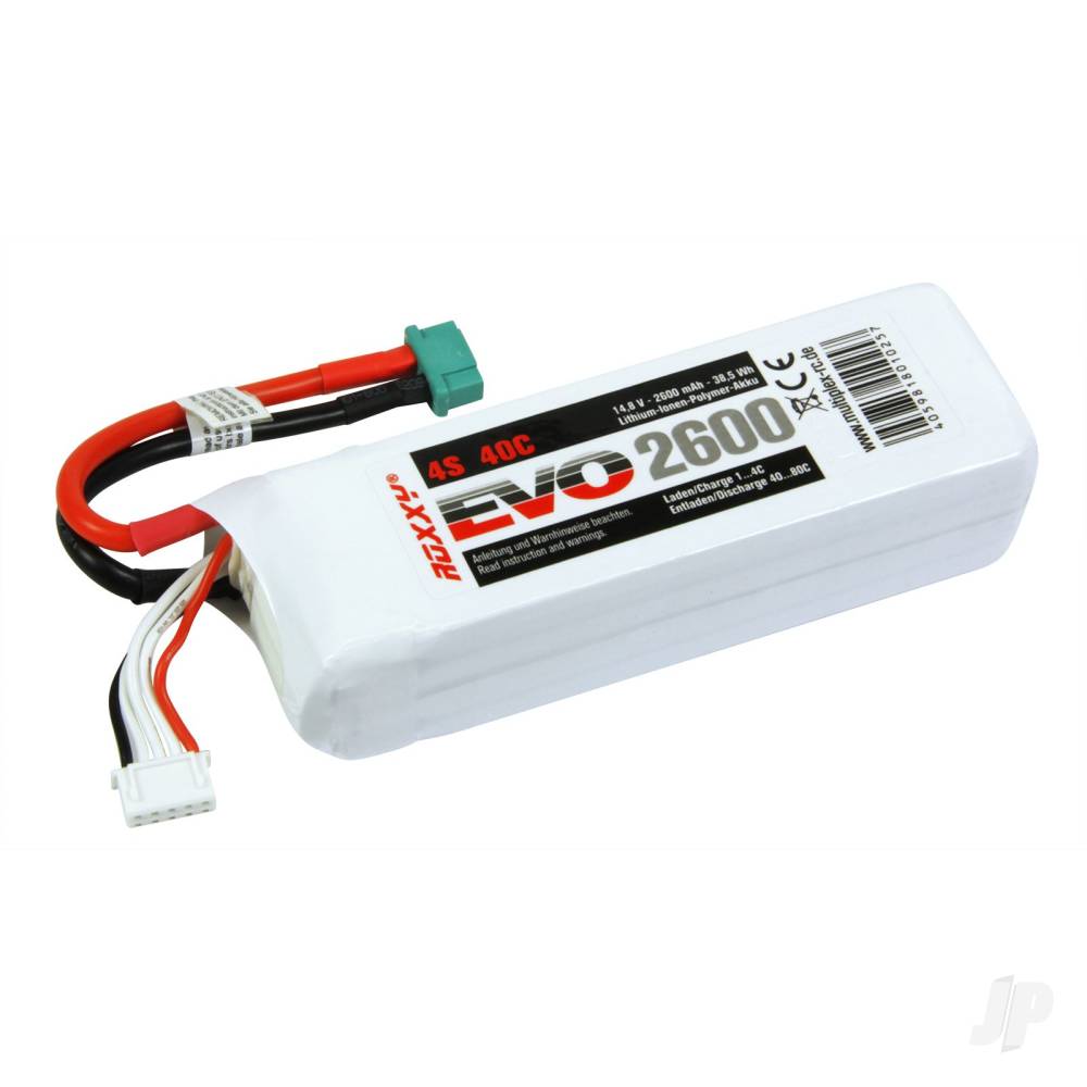 ROXXY EVO LiPo 4-2600M 40C; 38.5 Wh
