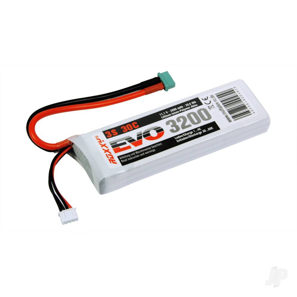 ROXXY EVO LiPo 3-3200M 30C; 35.5 Wh