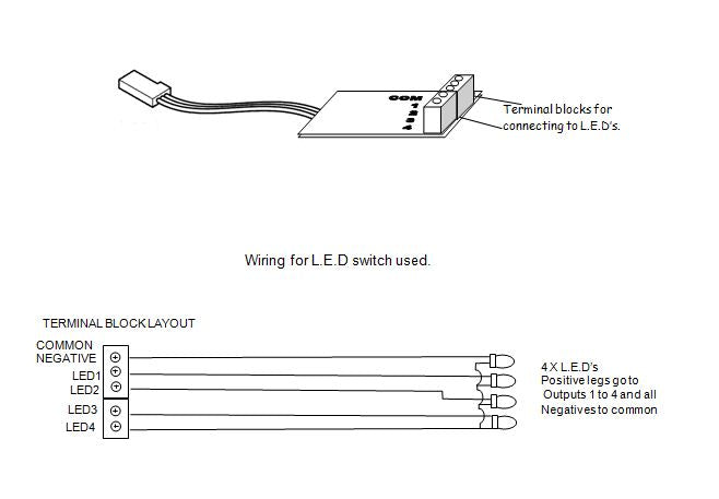 Model Radio Workshop 4 L.E.D Random Flasher MRW45