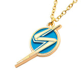 SalesOne Cool Stuff - MS MARVEL Enamel Logo Pendant Necklace