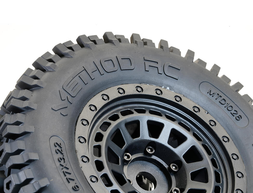 METHOD GEOFORM BELTED 1/8 MT TYRES ON ARRAY 17MM RIMS - EXPECTED LATE AUGUST