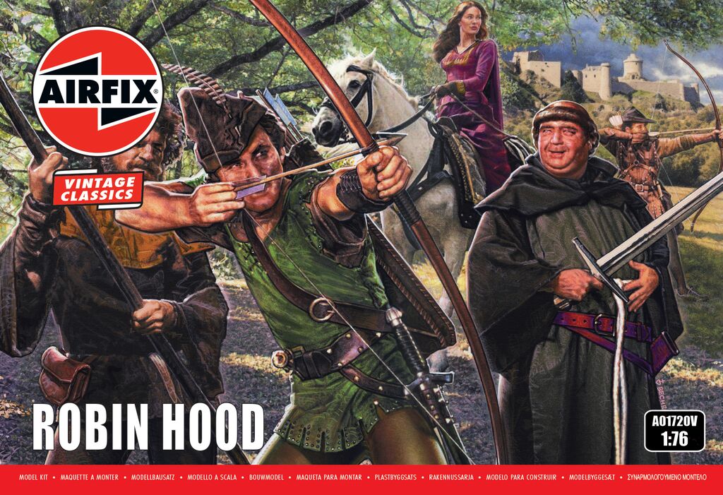 Airfix 1:76 Robin Hood Figures A01720V