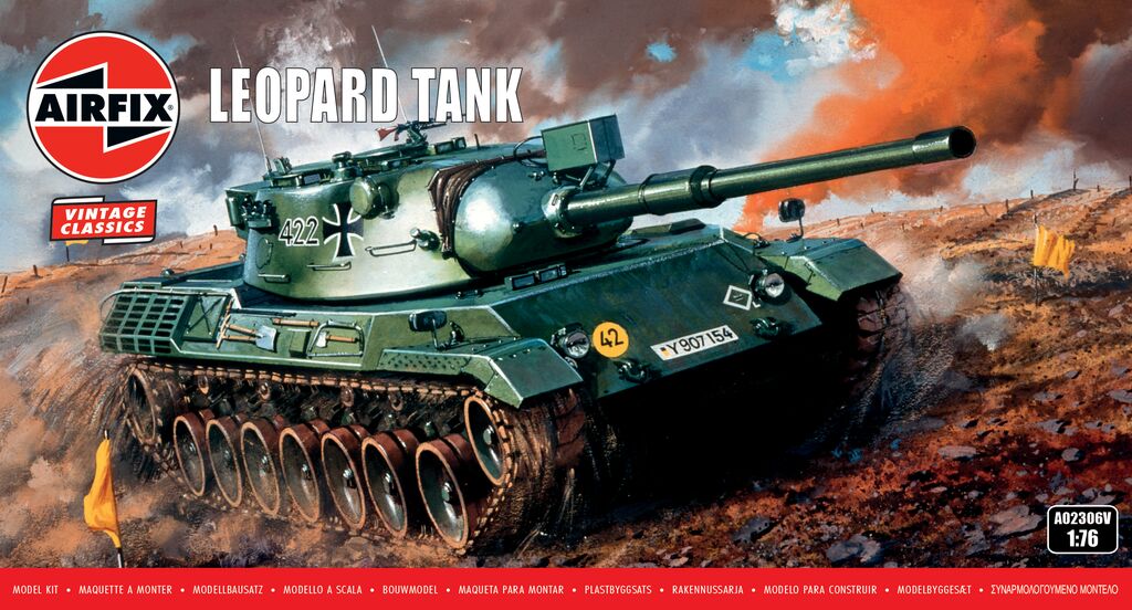 Airfix Leopard Tank 1:76 Scale