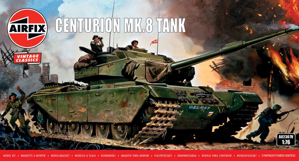 Airfix 1:76 Centurion Mk.8 Tank Kit A02307V