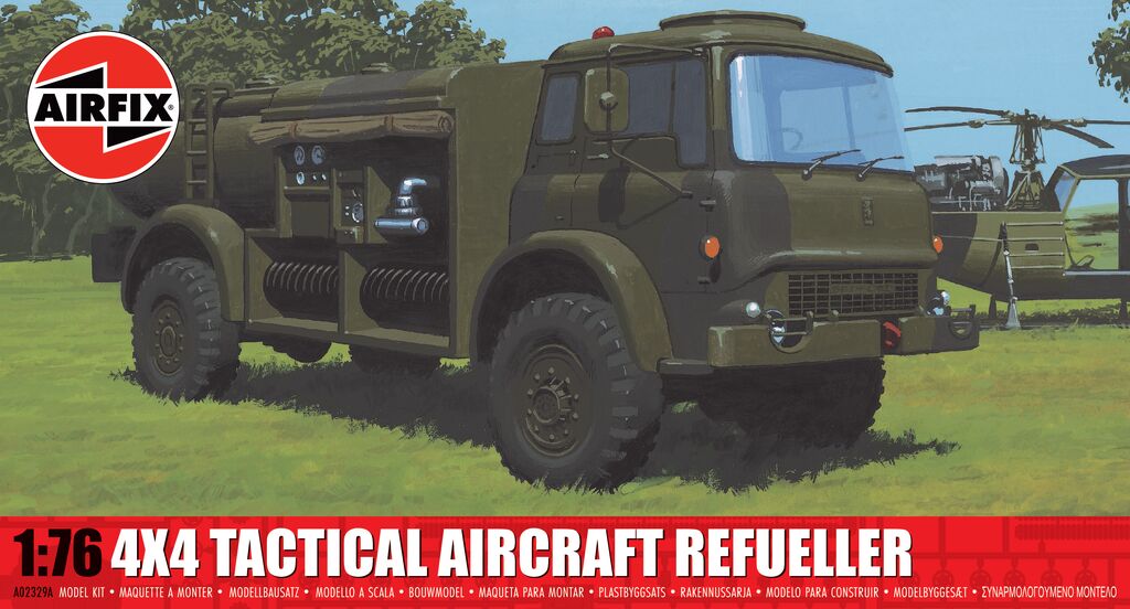 Airfix 4x4 Tactical Aircraft Refueller 1:76 Scale