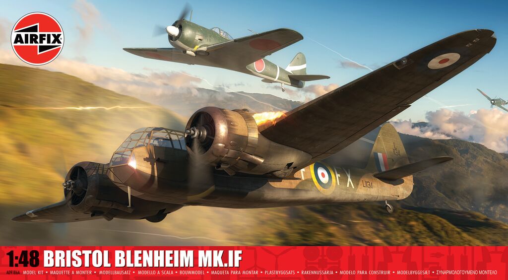 Airfix 1:48 Bristol Blenheim Mk.IF Kit A09186A