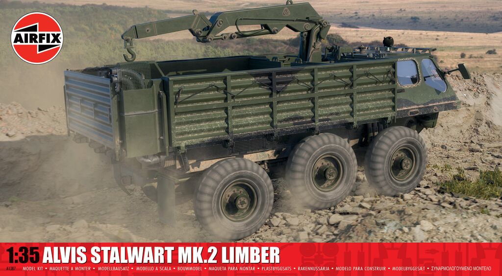 Airfix 1:356 Alvis Stalwart Mk.2 Limber Kit A1387