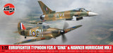 Airfix Twin Pack - Eurofighter Typhoon FGR.4 (GINA) + Hawker Hurricane Mk.I 1:72 Scale