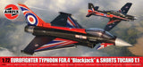 Airfix Twin Pack 1:72 - Eurofighter Typhoon FGR.4 (Blackjack) +A Shorts Tucano T.1 Kits A40003