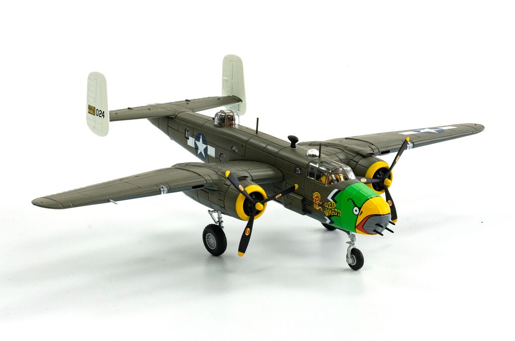 Corgi North American B-25D Mitchell Red Wrath 41-30024 345th BG 498th BS Port Moresby February 1944 1:72 AA35315