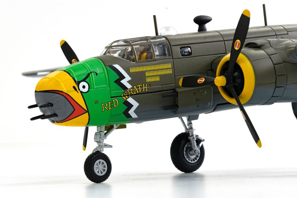 Corgi North American B-25D Mitchell Red Wrath 41-30024 345th BG 498th BS Port Moresby February 1944 1:72 AA35315
