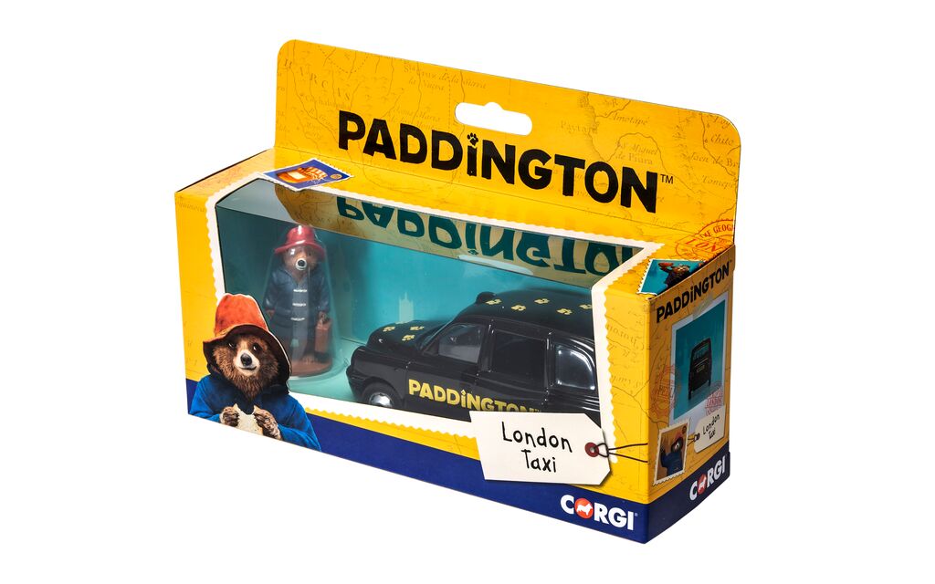 Corgi Paddington Bear London Taxi and Paddington Bear Figure --> see right for license restrictions 1:36 CC85925