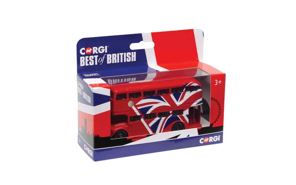 Corgi Best of British London Bus - Union Jack  1:64 GS82336