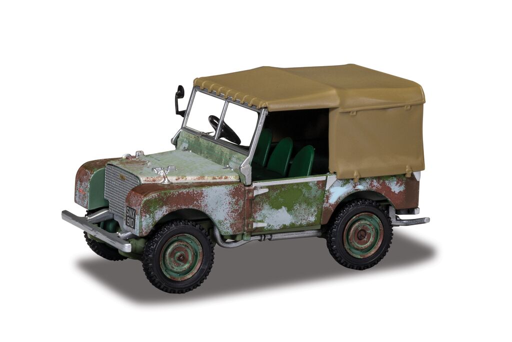Corgi Vanguards Land Rover Series I 80 - Light Green (Weathered) 1:43 VA11119