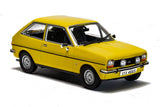 Corgi Vanguards Ford Fiesta MkI 1.3 Ghia Signal Yellow 1:43 VA12513