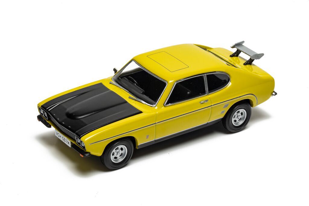Corgi Vanguards Ford Capri MkI 3.0 GXL - Daytona Yellow (Richard Hammonds The Smallest Cog) 1:43 VA13319