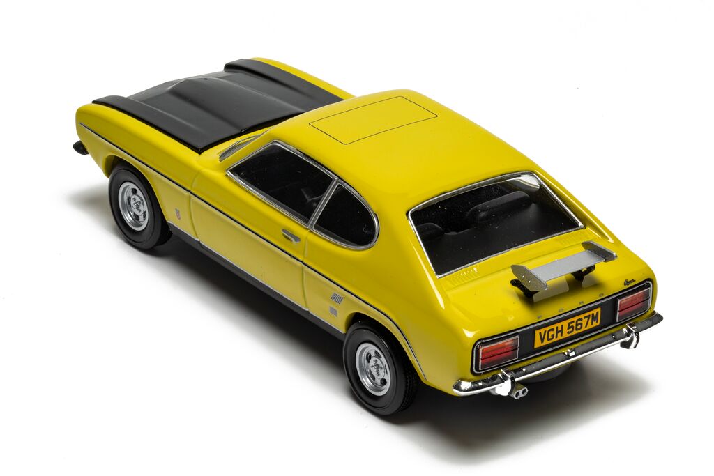 Corgi Vanguards Ford Capri MkI 3.0 GXL - Daytona Yellow (Richard Hammonds The Smallest Cog) 1:43 VA13319