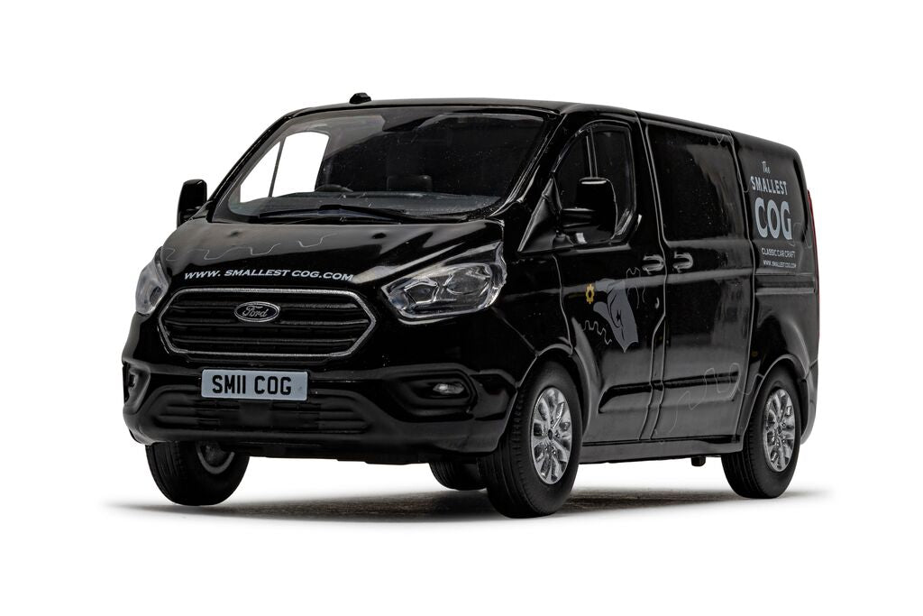 Corgi Vanguards Ford Transit Custom 300L1 Shadow Black (Richard Hammonds The Smallest Cog) 1:46 VA15105