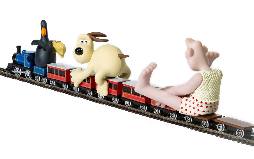 Corgi Wallace & Gromit - The Wrong Trousers - Gromit & Coaches  CC80603