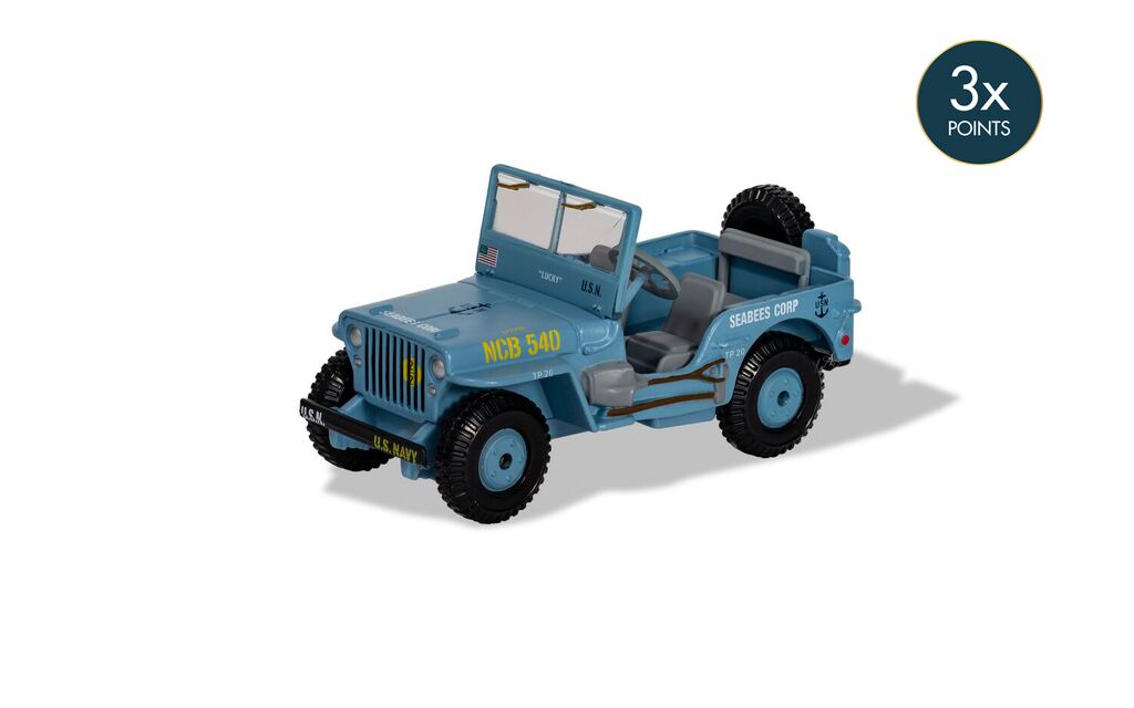 Corgi MiM - Willys Jeep - SeeBees  CS90633